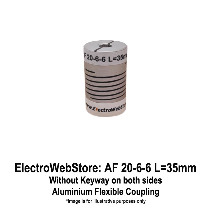 AF-20-6-6 L: 35mm (Without Keyway on both sides)