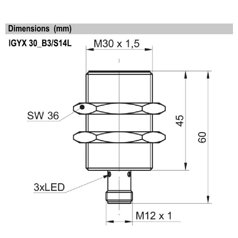 IGYX30N37B3/S14L - 11081012