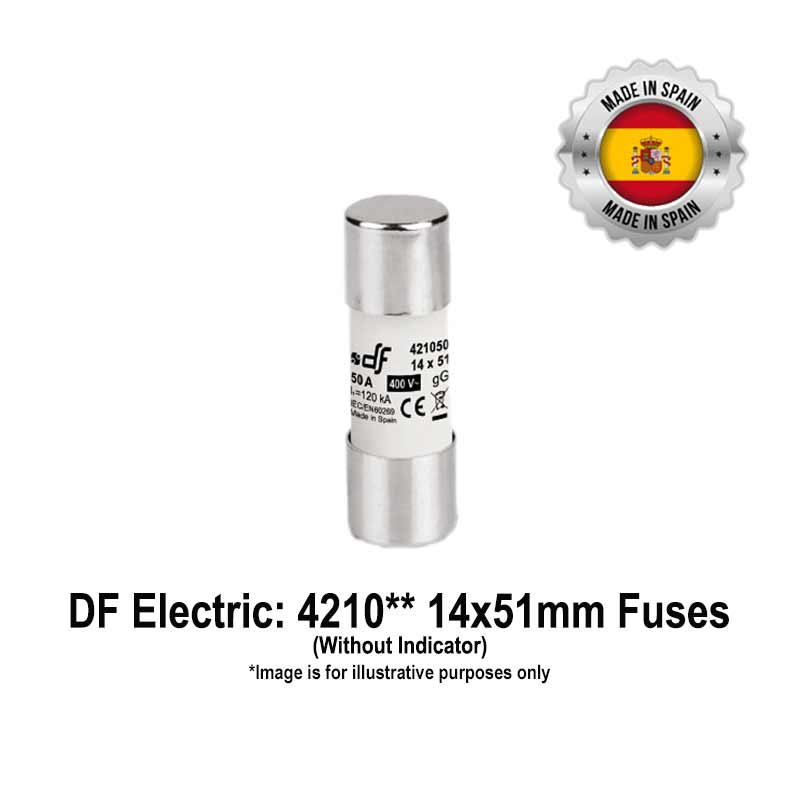 421050 50A - DF Electric - Industrial Cylindrical Fuses